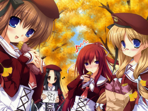 Обои картинки фото аниме, 11eyes