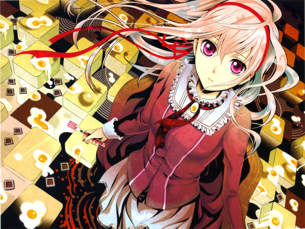 Обои картинки фото wool, mangaka, аниме, pixiv, girls, collection, artbook