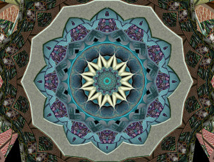 Картинка 3д графика fractal фракталы узор