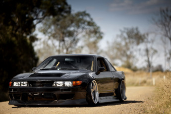 Картинка автомобили nissan datsun tuning silvia s13 turbo