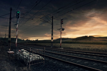 Картинка юмор приколы кровать сон железная дорога