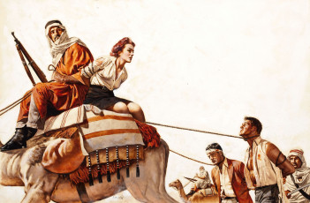 обоя stanley, borack, рисованные, пленники, араб