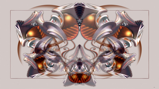 Обои картинки фото 3д, графика, fractal, фракталы, узор