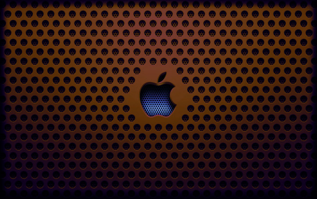 Обои картинки фото компьютеры, apple, решетка