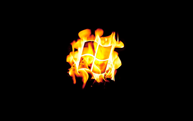 Обои картинки фото компьютеры, unknown, разное, тёмный, логотип, windows