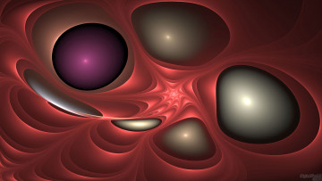 Картинка 3д графика fractal фракталы узор фон