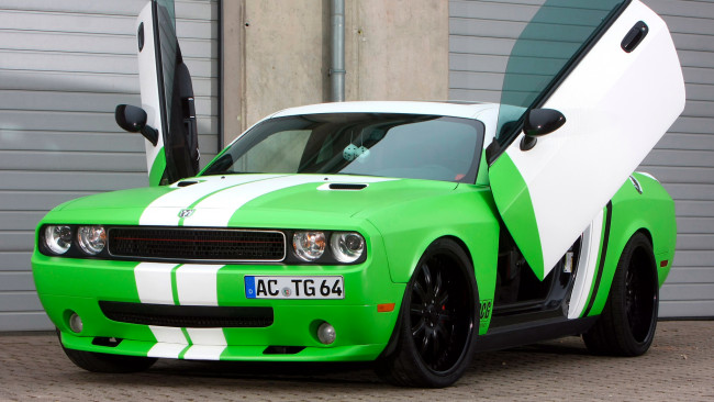 Обои картинки фото dodge, challenger, автомобили, сша, легковые, chrysler, group, llc, коммерческие