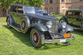 Картинка 1932+packard+twelve+dietrich+convertible+sedan автомобили выставки+и+уличные+фото автошоу выставка