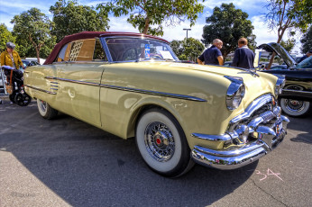 Картинка 1954+packard+convertible автомобили выставки+и+уличные+фото автошоу выставка
