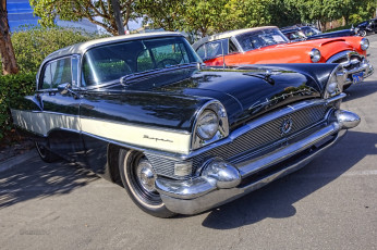 Картинка 1956+packard+clipper+super автомобили выставки+и+уличные+фото автошоу выставка