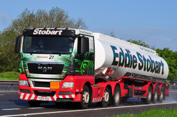 обоя автомобили, man, тяжелый, грузовик, седельный, тягач