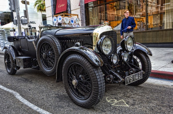 Картинка 1929+bentley+4+12+litre+tourer автомобили выставки+и+уличные+фото выставка автошоу