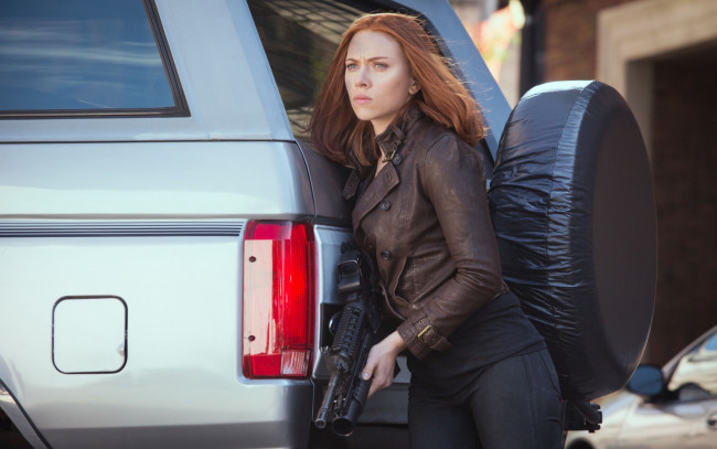 Обои картинки фото кино фильмы, captain america,  the winter soldier, Черная, вдова, black, widow, natasha, romanoff, scarlett, johansson, скарлетт, йоханссон