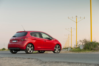 Картинка автомобили peugeot 2015г красный au-spec gti 208