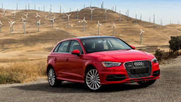 Картинка автомобили audi красный 8v us-spec 2016г e-tron sportback a3