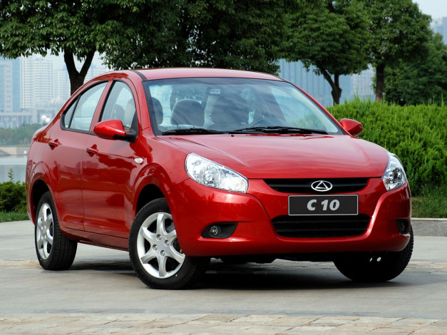 Обои картинки фото тагаз, автомобили, красный, с10