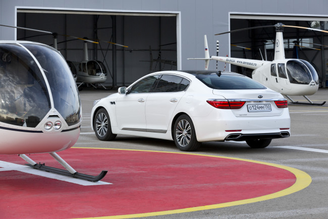 Обои картинки фото автомобили, kia, 2015г, quoris