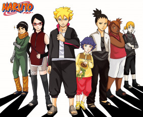 Картинка аниме naruto дети