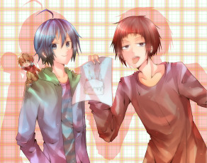 Картинка аниме bakuman парни