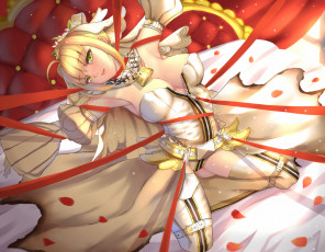 Картинка аниме fate stay+night saber bride