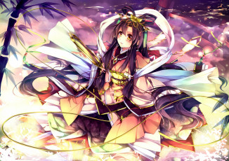 Картинка аниме unknown +другое девушка взгляд фон