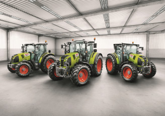 Картинка техника тракторы claas
