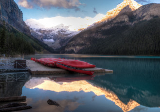 Картинка корабли лодки +шлюпки лес река