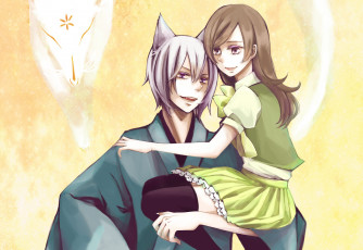 Картинка аниме kamisama+hajimemashita томое нанами