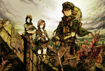 Картинка аниме оружие +техника +технологии wyx2