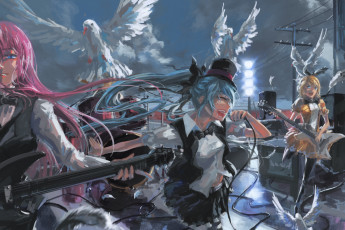 Картинка аниме vocaloid