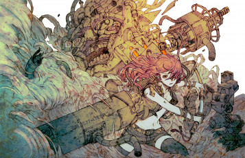 Картинка аниме оружие +техника +технологии wyx2