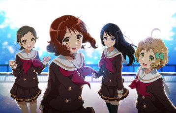 Картинка аниме sound+horizon взгляд девушки фон