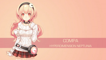 Картинка аниме hyperdimension+neptunia фон взгляд девушка