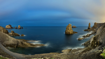 Картинка природа побережье скалы пейзаж море