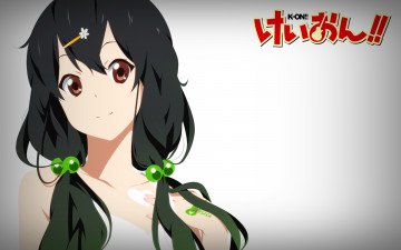 Картинка аниме k-on взгляд фон девушка