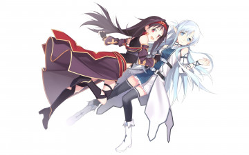 Картинка аниме sword+art+online взгляд фон девушка