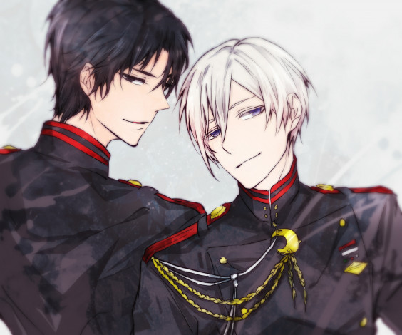 Обои картинки фото аниме, owari no seraph, последний, серафим