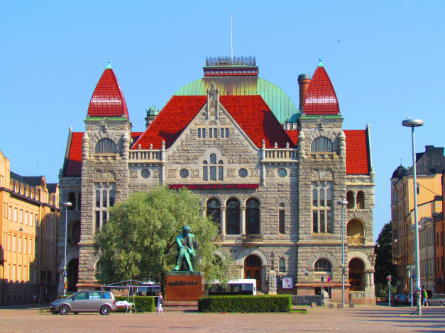 Обои картинки фото хельсинки, города, хельсинки , финляндия, здание