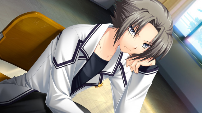 Обои картинки фото аниме, rewrite, персонаж