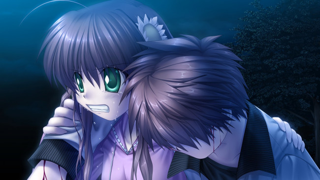 Обои картинки фото аниме, rewrite, персонажи