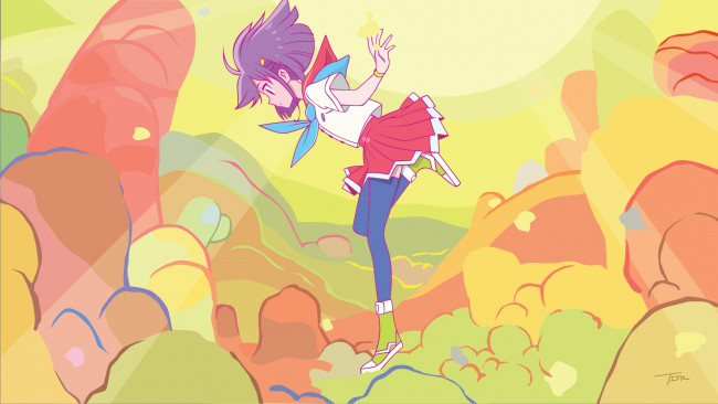 Обои картинки фото аниме, unknown,  другое, flip, flappers