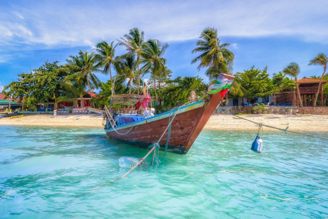 Обои картинки фото корабли, лодки,  шлюпки, тропики