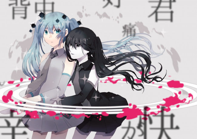 Обои картинки фото аниме, vocaloid, hatsune, miku