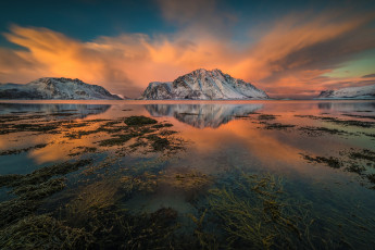 Картинка природа восходы закаты простор