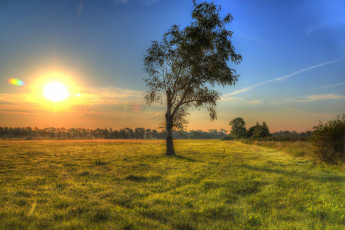 Картинка природа восходы закаты простор