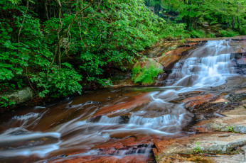 Картинка природа водопады простор