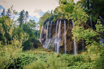 Картинка природа водопады простор