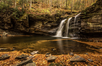 Картинка природа водопады простор