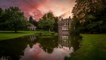 Картинка castle+zypendaal города замки+нидерландов castle zypendaal
