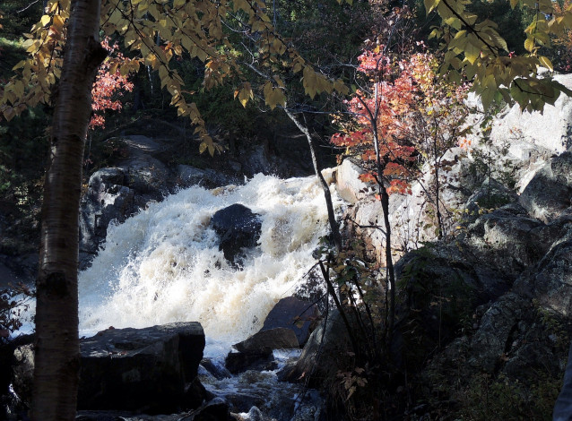 Обои картинки фото природа, водопады, вода, поток